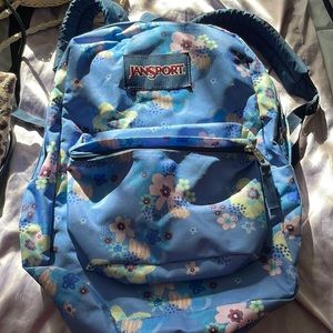 Floral Jansport Backpack